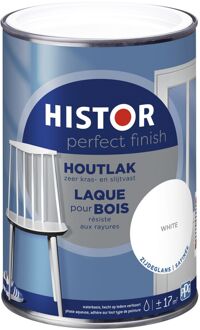 Perfect Finish houtlak zijdeglans wit 1,25 L