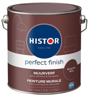 Perfect Finish Muurverf Mat - Burgundy Wine - 2,5 liter