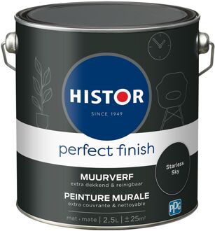 Perfect Finish Muurverf Mat - Starless Sky - 2,5 liter