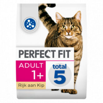 Perfect Fit Adult 1+ met kip kattenvoer 2 x 7 kg