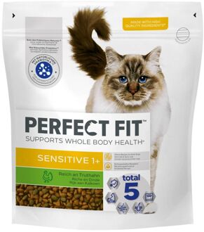 Perfect Fit Sensitive 1+ - Kattenvoer - Kalkoen - 1,4 kg
