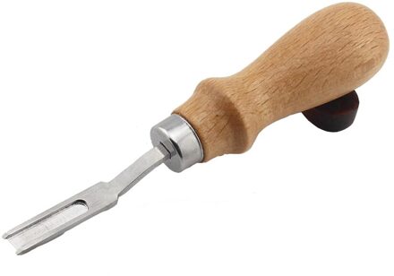 Perfect Handgemaakte Franse Stijl Leathercraft Leather Edge Beveler Leer Snijden Skiving Trimmen Tool Lederen Craft