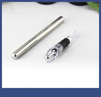 Perfect Om Chill Rood/Wit/Ijs Wijn & Champagne Rvs Wijn Chiller Stok (Size: 320 Mm, Kleur: Ivoor) geen doos