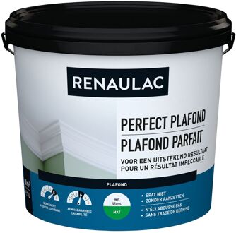 Perfect Plafond Muurverf - Mat - Wit - 5l