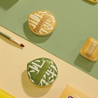 Perfect Powder Puff Set L (water drop puff & square puff & concealer brush)