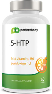 Perfectbody 5-HTP (Serotonine) Gelukshormoon Supplement | 100% Geproduceerd & Gecontroleerd In NL