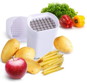 Perfecte Frieten Chips Fry Cutter Groente Natuurlijke Franse Fry Cutter Groente Fruit Cutter Slicer Tool dunschiller slice