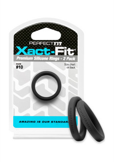 PerfectFitBrand #10 Xact-Fit - Cockring 2-Pack