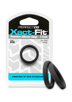 PerfectFitBrand #10 Xact-Fit - Cockring 2-Pack