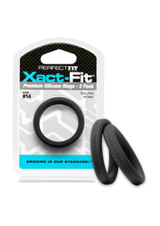 PerfectFitBrand #14 Xact-Fit - Cockring 2-Pack