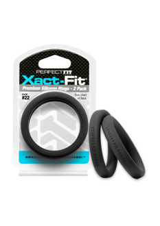 PerfectFitBrand #22 Xact-Fit - Cockring 2-Pack