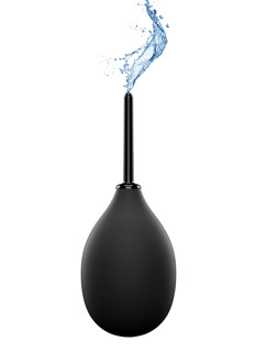 PerfectFitBrand Ergoflo Impulse - Anale Douche - Zwart