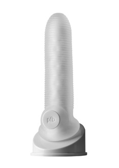 PerfectFitBrand Fat Boy Micro Ribbed Sheath - Dildo - 6.5 / 16,5 cm