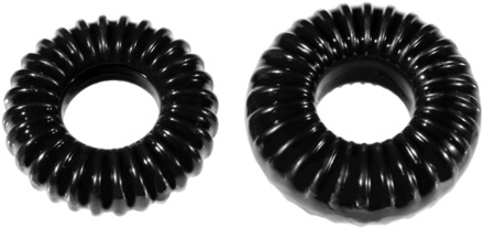PerfectFitBrand PF Blend Premium Stretch Ribbed Ring - Cockring Set