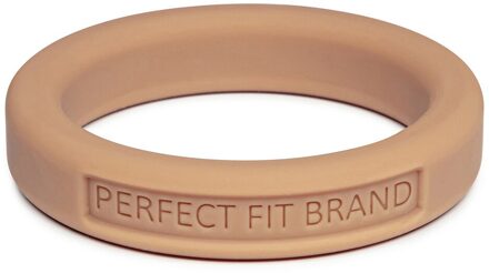 PerfectFitBrand Silicone Hefty Ring Classic - Cockring - 1,4 / 3,6 cm - Huidskleur 3