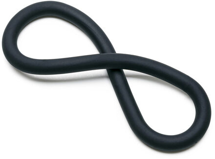 PerfectFitBrand Silicone Hefty Wrap Ring - Cockring - 12 / 30,5 cm - Zwart