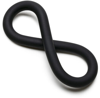 PerfectFitBrand Siliconen Hefty Wrap Ring - Cockring - 9 / 22,9 cm - Zwart