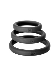PerfectFitBrand Xact-Fit Kit - Cockring Set - S/M/L