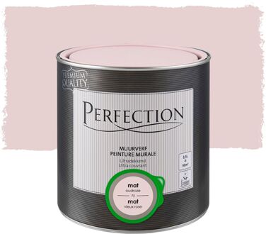 Perfection muurverf oud roze mat 2,5L