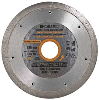 Perfectmate EPC0825 Hi-Ceramic Slijpschijf | Tegels en natuursteen | 125 mm - EPC0825