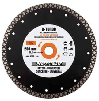 Perfectmate EPT0717 X-Turbo Diamantschijf | Beton en universeel | 150 mm - EPT0717