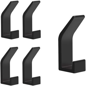 Perforatie-Gratis Ruimte Aluminium Kapstok Muur Opknoping Achter De Deur Kleding Haak Badkamer Handdoek Haak Multifunctionele Rij Haak