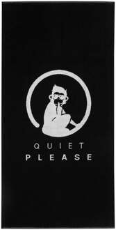 Performance 50x100cm Handdoek-Zwart,Wit - nosize