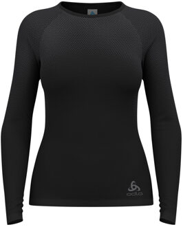 Performance Light Eco Bl Top Crew Neck L/S Zwart - S