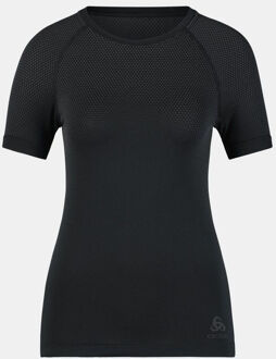Performance Light Eco Bl Top Crew Neck S/S Zwart