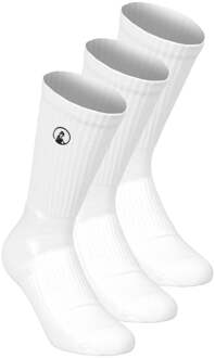 Performance Long Tennissokken Verpakking 3 Stuks-Wit - 39-42