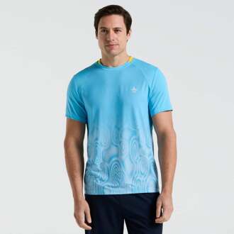 Performance Ombre T-shirt Heren-Lichtblauw - XL