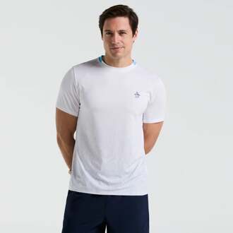 Performance Ombre T-shirt Heren-Wit - S,M,L,XL,XXL