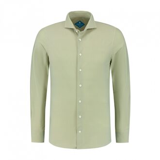 Performance Overhemd Print Green  41 Groen