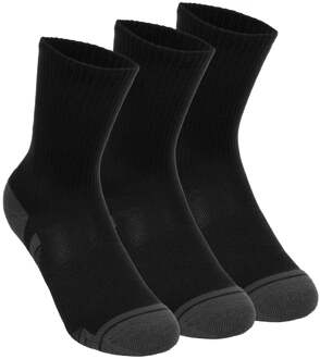Performance Tech Crew Sportsokken Verpakking 3 Stuks-Zwart - 47.5-50.5