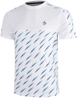 Performance Tennis Ball T-shirt Heren-Wit - L