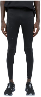 Performance tights met zijzakken On Running , Black , Heren - Xl,L,M,S