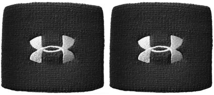 Performance Wristbands Zweetband Unisex - Zwart - Maat One Size