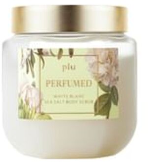 Perfumed Sea Salt Body Scrub - 2 Types White Blanc