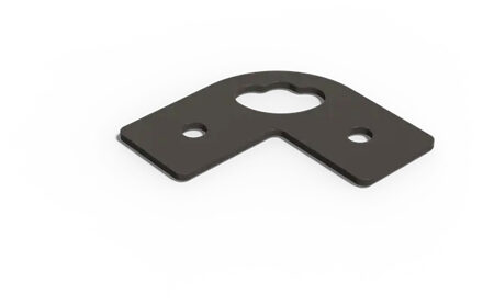 Pergola bevestigingsoog gecoat staal