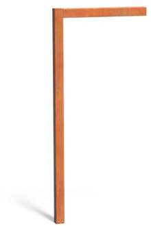 Pergola L-VORM corten 110 x h. 250 cm