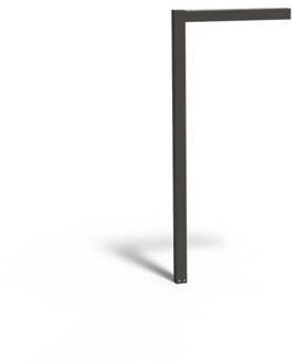 Pergola L-Vorm staal 110 x h. 250 cm