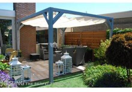 Pergola "stand alone" 290 x 500 cm, Gebroken Wit