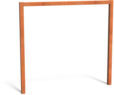 Pergola U-VORM corten 270 x h. 250 cm