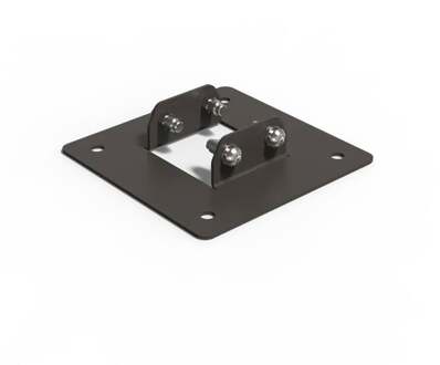 Pergola Voetplaat staal 20 x 20 cm