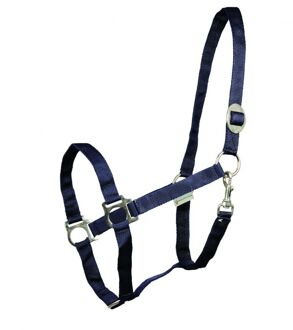 Perlon halter blue - Maat Full