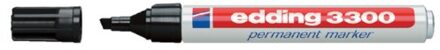 permanent marker e-3300 zwart