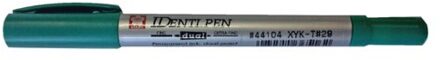 Permanente Groene Identi-Pen Dual Tip Marker