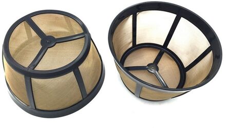 Permanente Mesh Standaard Maat Machine Mand Keuken Gadgets Gereedschap Herbruikbare Koffie Filters