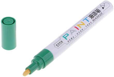 Permanente Waterdichte Auto Loopvlak Rubber-Metalen Potlood Op Een Olie Basis groen