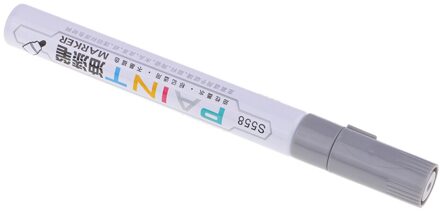 Permanente Waterdichte Auto Loopvlak Rubber-Metalen Potlood Op Een Olie Basis zilver